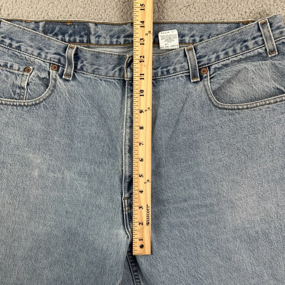 VTG Y2K Levi's 560 Loose Fit Tapered Leg Jeans Men 38x31 Blue Skater Light Wash